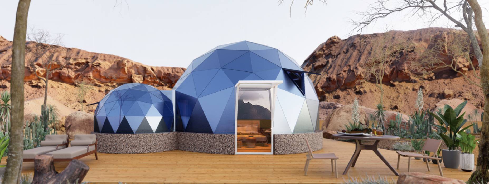 普兰县球形智能光伏玻璃星空房